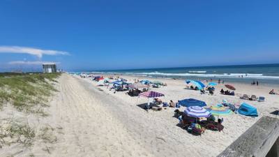 Me a couple weeks ago:. I'm not a beach person.
Julie:. You're a beach person today