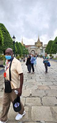 This is part 1 of our Grand Palace and Temple of the Emerald Buddha tour.  Beautiful, ornate and overwhelming.  There wa