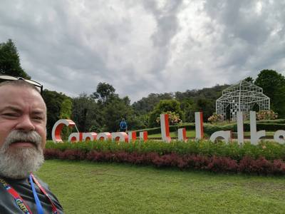 First up this morning was a visit to the Queen Sirikit Canopy Walk. Beautiful views and listing to the moving water of