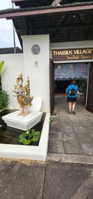 From the silver shop was a quick walk to the silk shop.  I love watching people making hand made items.  These skills ar