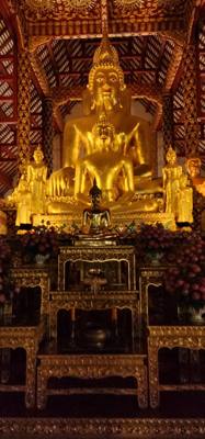 Wat Suan Dok...our second Temple of the day. Very ornate. Great to photograph this one. Beautiful!
