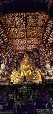 Wat Suan Dok...our second Temple of the day. Very ornate. Great to photograph this one. Beautiful!