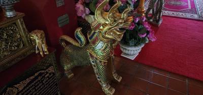Wat Suan Dok...our second Temple of the day. Very ornate. Great to photograph this one. Beautiful!