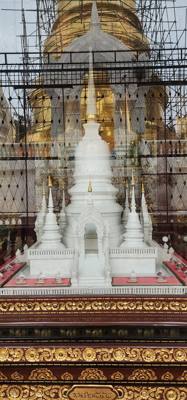 Wat Suan Dok...our second Temple of the day. Very ornate. Great to photograph this one. Beautiful!