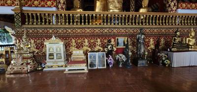 Wat Suan Dok...our second Temple of the day. Very ornate. Great to photograph this one. Beautiful!