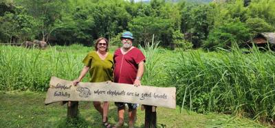 A visit to the Elephant Eco Valley elephant camp was a great addition to the trip.  Passion fruit drinks greeted us afte