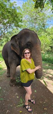 A visit to the Elephant Eco Valley elephant camp was a great addition to the trip.  Passion fruit drinks greeted us afte