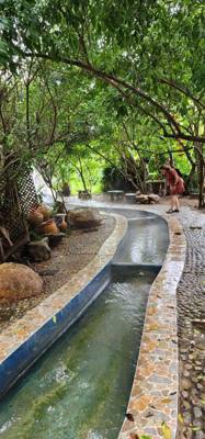 Even rest stops are interesting here.  On our way to Chiang Rai.  First was the restrooms.  They're outside.  Have to pa