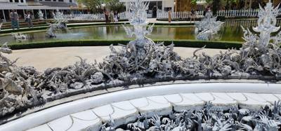 Not even sure how to articulate enough how stunning this place is. Feels magical. Dante's Inferno mixed with Frozen.