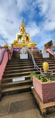 After lunch today was a boat ride down the Mekong River.  Got a picture of Myanmar, Laos and Thailand all in one picture