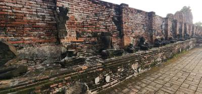 Last Temple for the day.  Same with the last one this one was ravaged by war.  A head removed from one of the Buddha's w