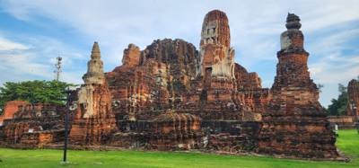 Last Temple for the day.  Same with the last one this one was ravaged by war.  A head removed from one of the Buddha's w