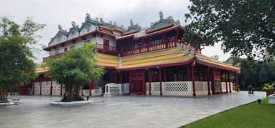 Visited Bang Pa-In this morning.  Very beautiful.  More refined than other locations we've visited. Couldn't take photos