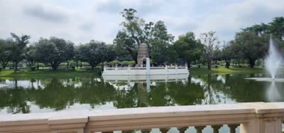 Visited Bang Pa-In this morning. Very beautiful. More refined than other locations we've visited. Couldn't take photos