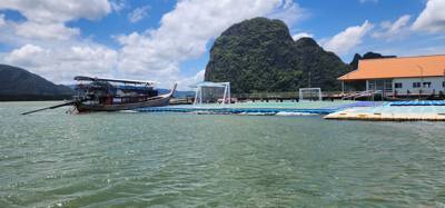 Second stop on the Phuket Island hopping tour was Koh Panyee village. We got off of our larger boat for a smaller more