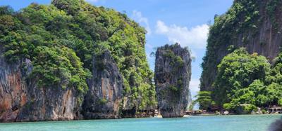 This is what I've been waiting for.  I've wanted to shoot photos of this island and that rock pillar in the ocean for a 