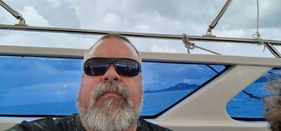 On the speed boat to Phi Phi Island for snorkeling,, monkeys, beach leisure and to see the beach from the movie The Beac