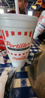 Ate lunch so fast I almost didn't get a pic of it.  Wouldn't that have been terrible?  Portillos is always good.