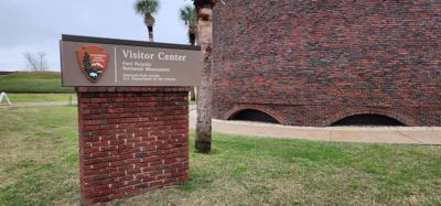 Ft Pulaski is definitely a two parter.  Pretty big.  Way larger than old Ft Jackson down the road and more modern. Lots 