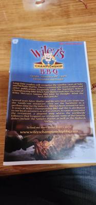 For lunch today Julie mentioned BBQ.  The last couple places I saw BBQ here had me a little worried with their mustard b