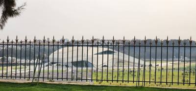 Got to see some ruins of the Hassan mosque.  Lots of mosaics in the fountains.  The opera house across the street is pur