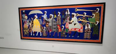 The museum of modern art had some pretty cool stuff. I think my favorites were the 3D wall sculptures. Didn't have a l