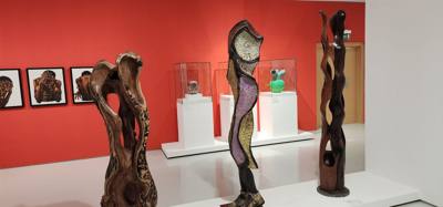 The museum of modern art had some pretty cool stuff. I think my favorites were the 3D wall sculptures. Didn't have a l