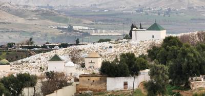 Views from the South Tower in Fes. You can see all three parts off the city from here.