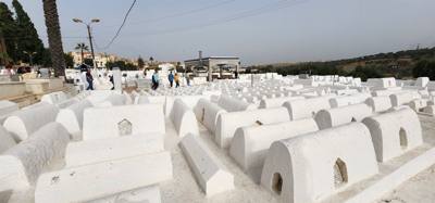 The Jewish cemetery was one of our stops today. Difficult to move around in there. Was surprised how packed in everyth