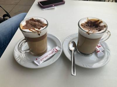 Moroccan cappuccino after a long day?  Abso-friggin-lutely!