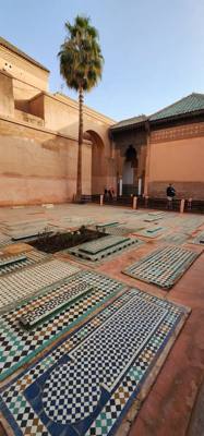 Different orientation of the tombs indicated their religion.