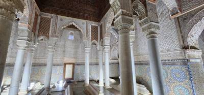 Different orientation of the tombs indicated their religion.
