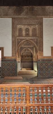 Different orientation of the tombs indicated their religion.