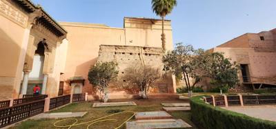 Different orientation of the tombs indicated their religion.