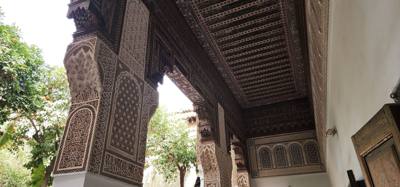 Bahia Palace in Marrakech.