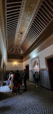 Bahia Palace in Marrakech.