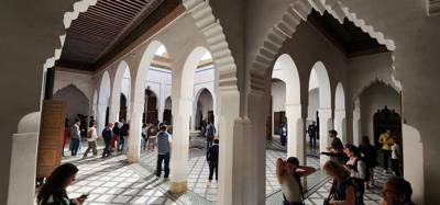Bahia Palace in Marrakech.