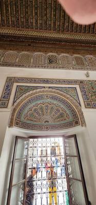 Bahia Palace in Marrakech.