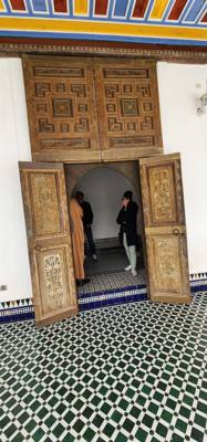 Bahia Palace in Marrakech.