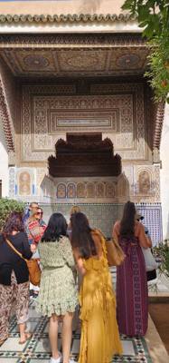Bahia Palace in Marrakech.