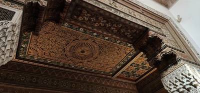 Bahia Palace in Marrakech.
