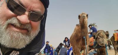 What did you do this afternoon?  Not much, just rode camels in Morocco.