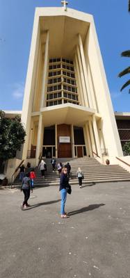Catholic cathedral in Casablanca.