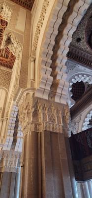 Today we visited the Hassan 2 Mosque with Sadie and her family.  VERY large and ornate.  Love the architecture.  3rd lar