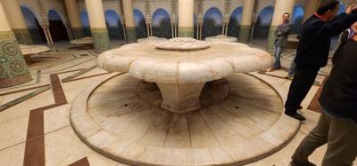 Today we visited the Hassan 2 Mosque with Sadie and her family.  VERY large and ornate.  Love the architecture.  3rd lar