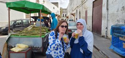 Walking around Casablanca, the ocean, the market after the mosque.  Best market visit yet.  The whole day was culturally