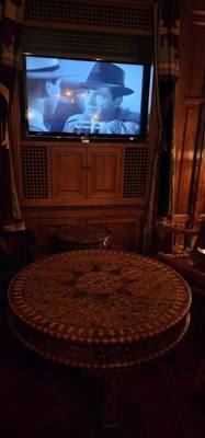 Seen the movie Casablanca?  Remember Rick's Cafe Americain?  Beautiful place.  Great meal.  Didn't get to experience the