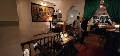 Seen the movie Casablanca?  Remember Rick's Cafe Americain?  Beautiful place.  Great meal.  Didn't get to experience the
