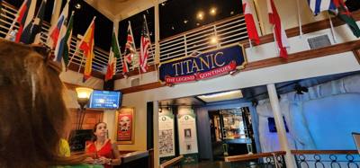 First stop in Branson today was the Titanic Museum.  Not bad but not as big of a production as the one in Belfast.  Good