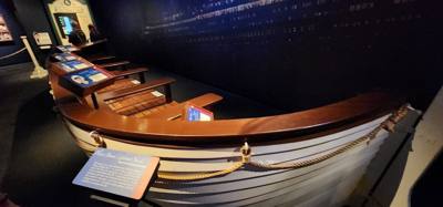 First stop in Branson today was the Titanic Museum.  Not bad but not as big of a production as the one in Belfast.  Good